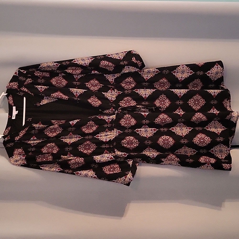 Dress button up top, lined